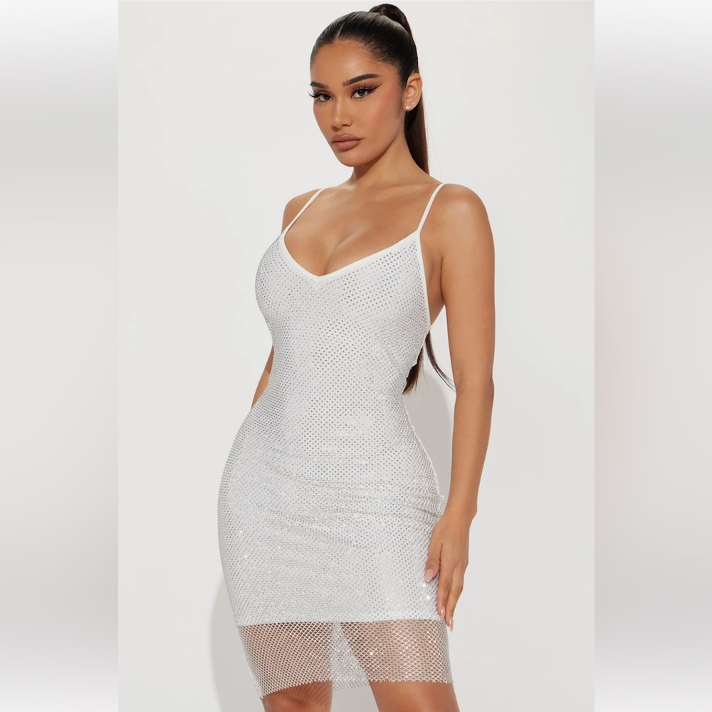 NWT Embellished Mini Dress